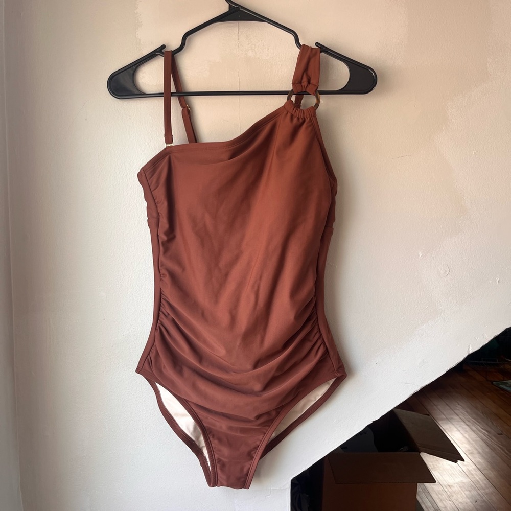 Kona Sol Kids One Piece in Rich Brown